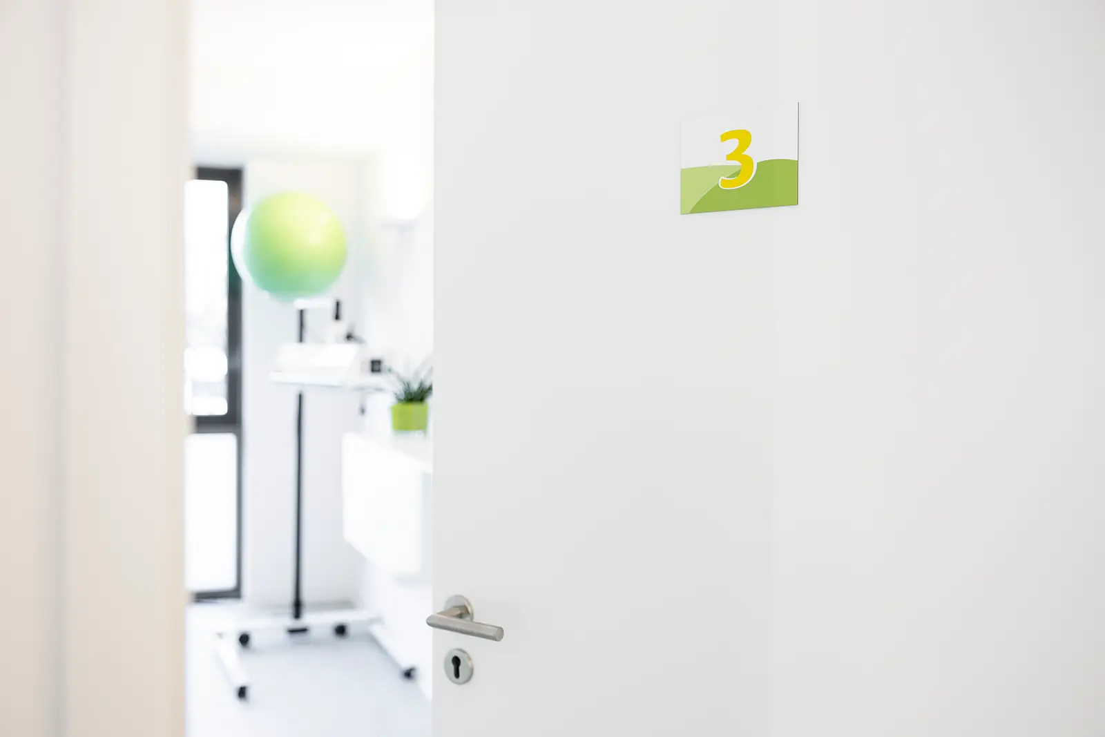 Blick in den Behandlungsraum